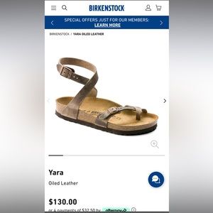 Birkenstock Yara oiled leather